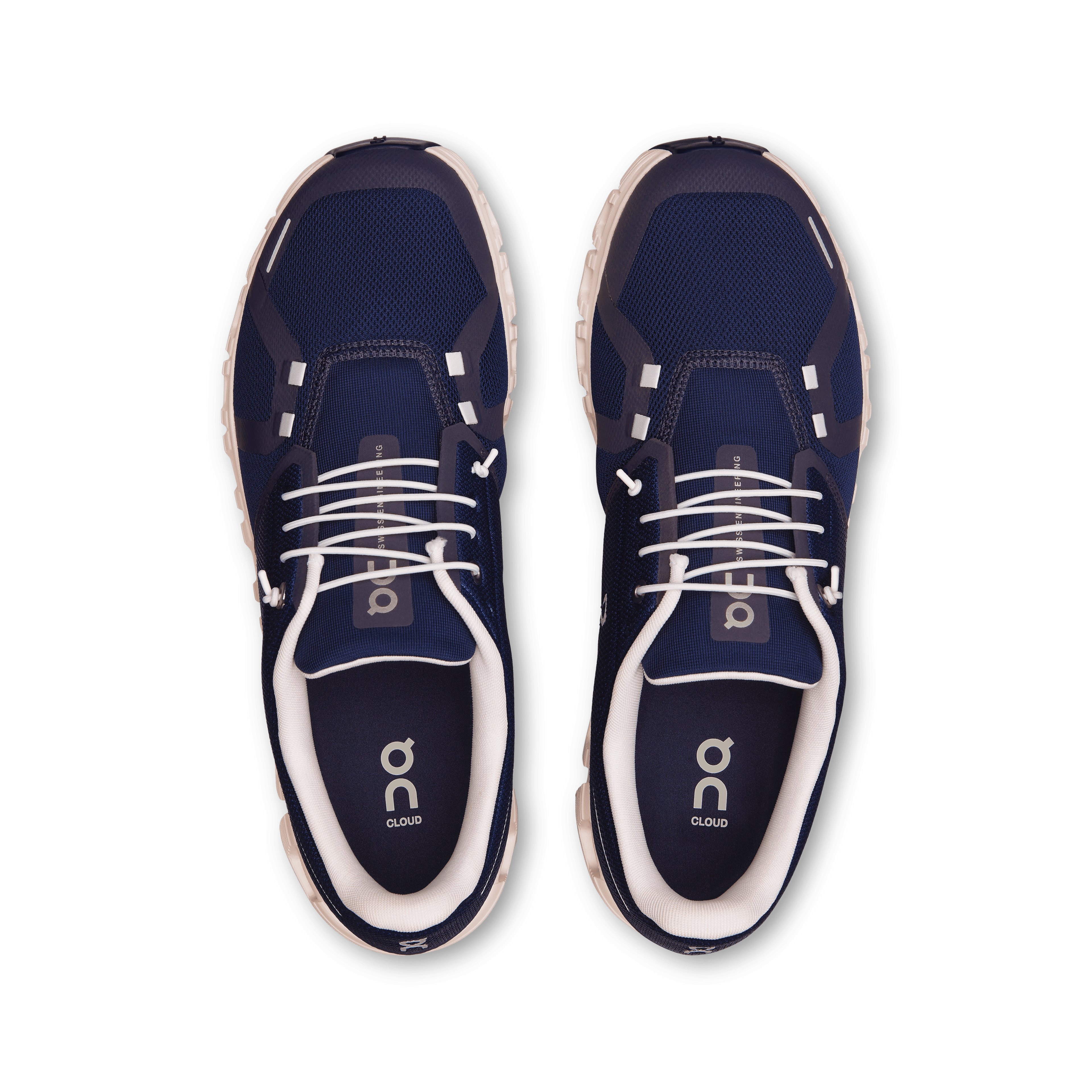 On Men's Cloud 6 Midnight White